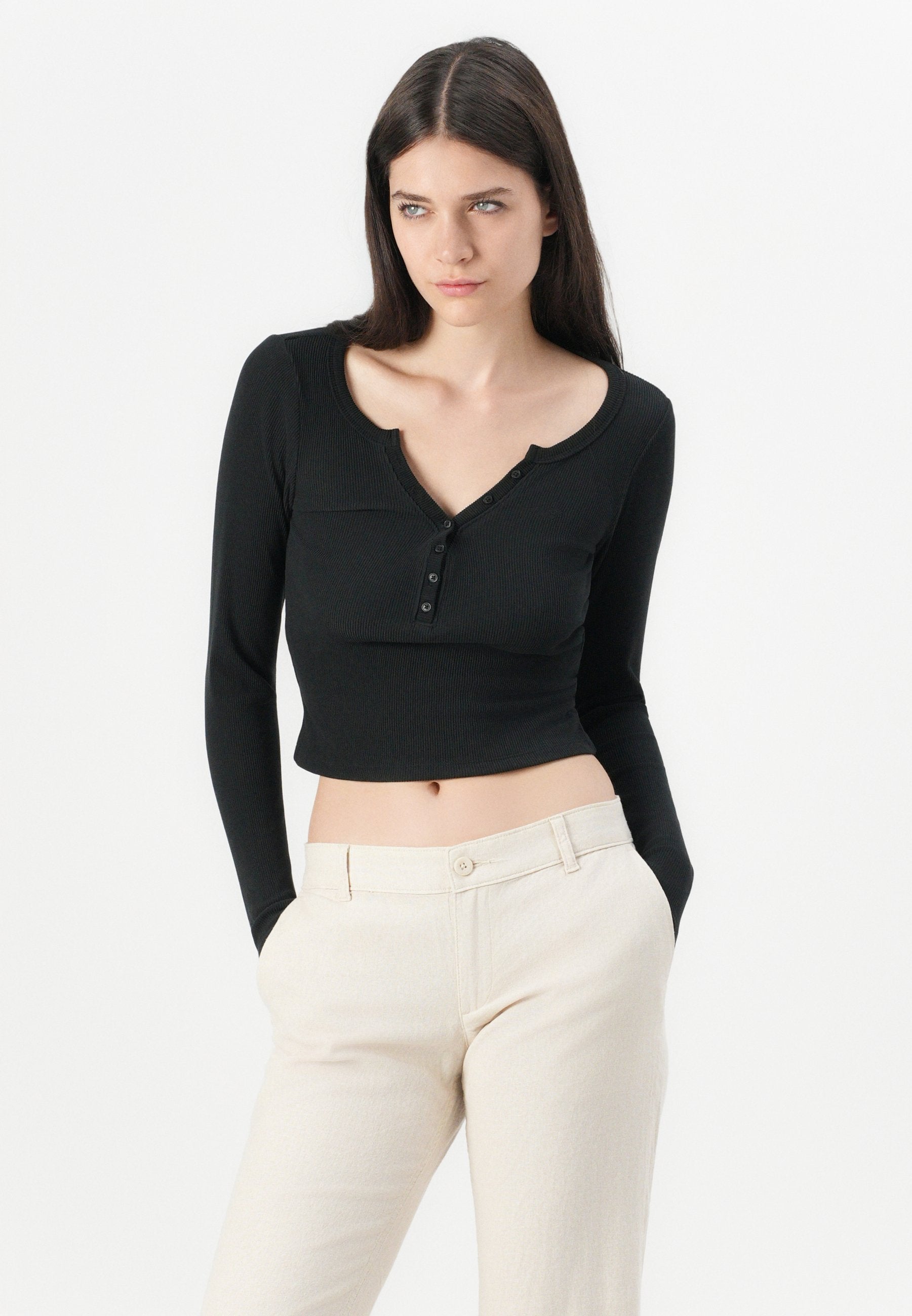Hollister Co. TAILORED BAGGY FLARE