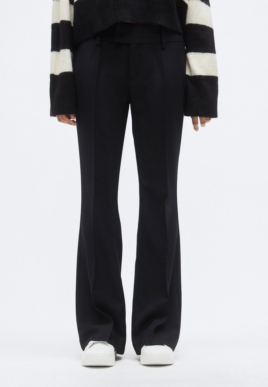 Gina Tricot Petite LOW BOOTCUT TROUSERS