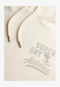 Superdry & Co ATHLETIC ESSENTIALS - Hoodie - desert bone off white