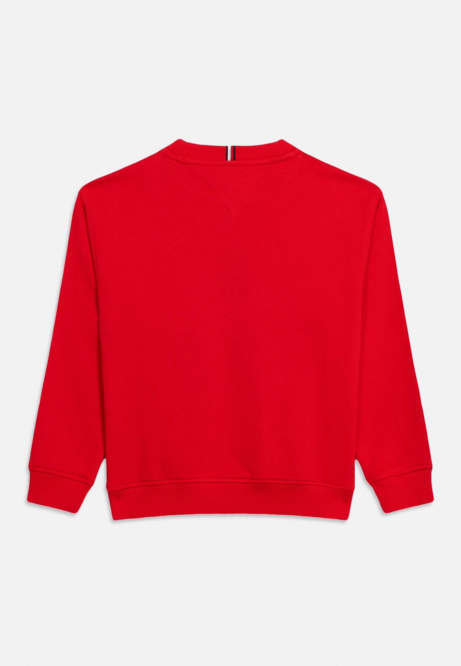 LOGO EMBROIDERY TERRY CREW NECK SWEATSHIRT Media 4