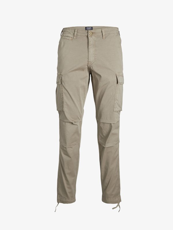 Jack & Jones JPSTACE JJTUCKER AMA TAPERED FIT - Cargo trousers - Brown