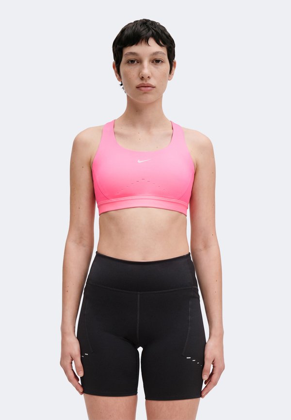 Nike Performance SWIFT BRA - High support sports bra - hyper pink