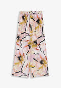 TOM TAILOR TOM TAILOR HOSEN & CHINO LOOSE FIT PALAZZO HOSE MIT MUSTER - Trousers - big abstract flower print