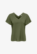 ONLY ONLNOVA - Basic T-shirt - khaki