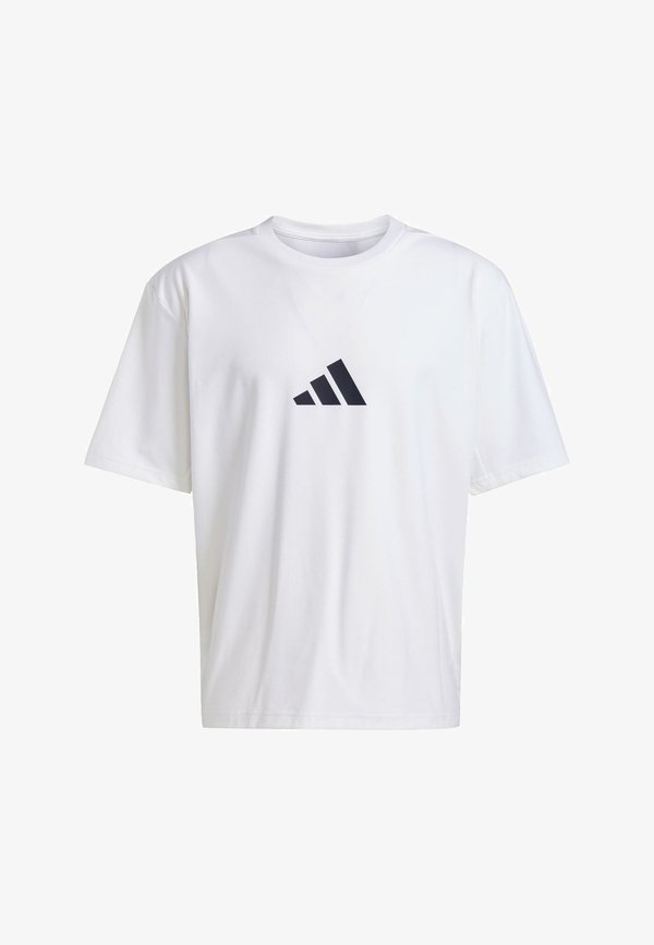 adidas Sportswear LOOSE FIT  - Print T-shirt - white