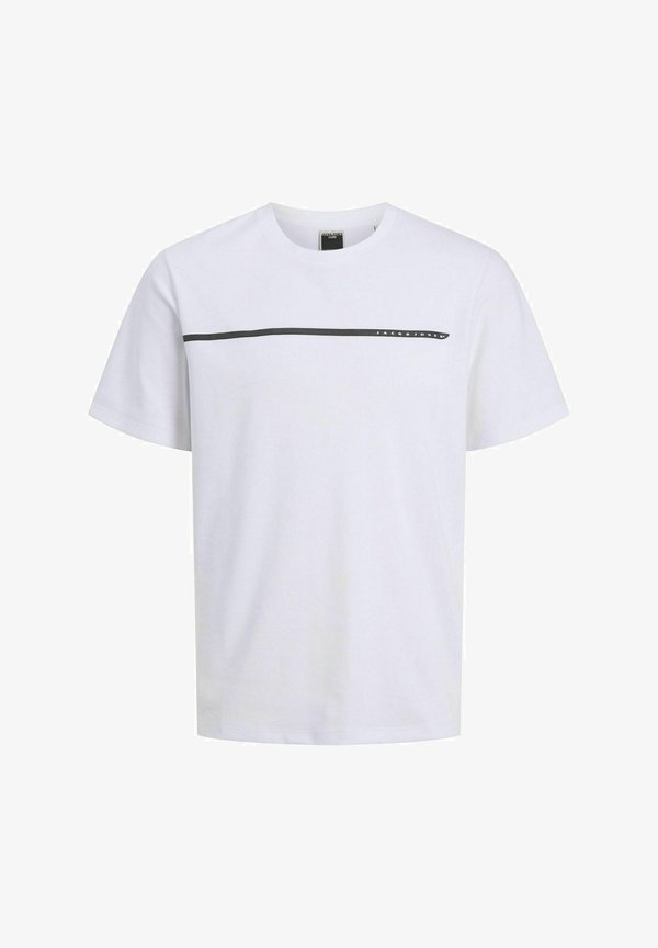 Jack & Jones Printed - Print T-shirt - bright white