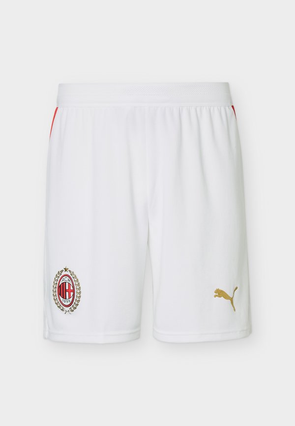 Puma AC MILAN SHORTS REPLICA - Club wear - puma white-victory gold