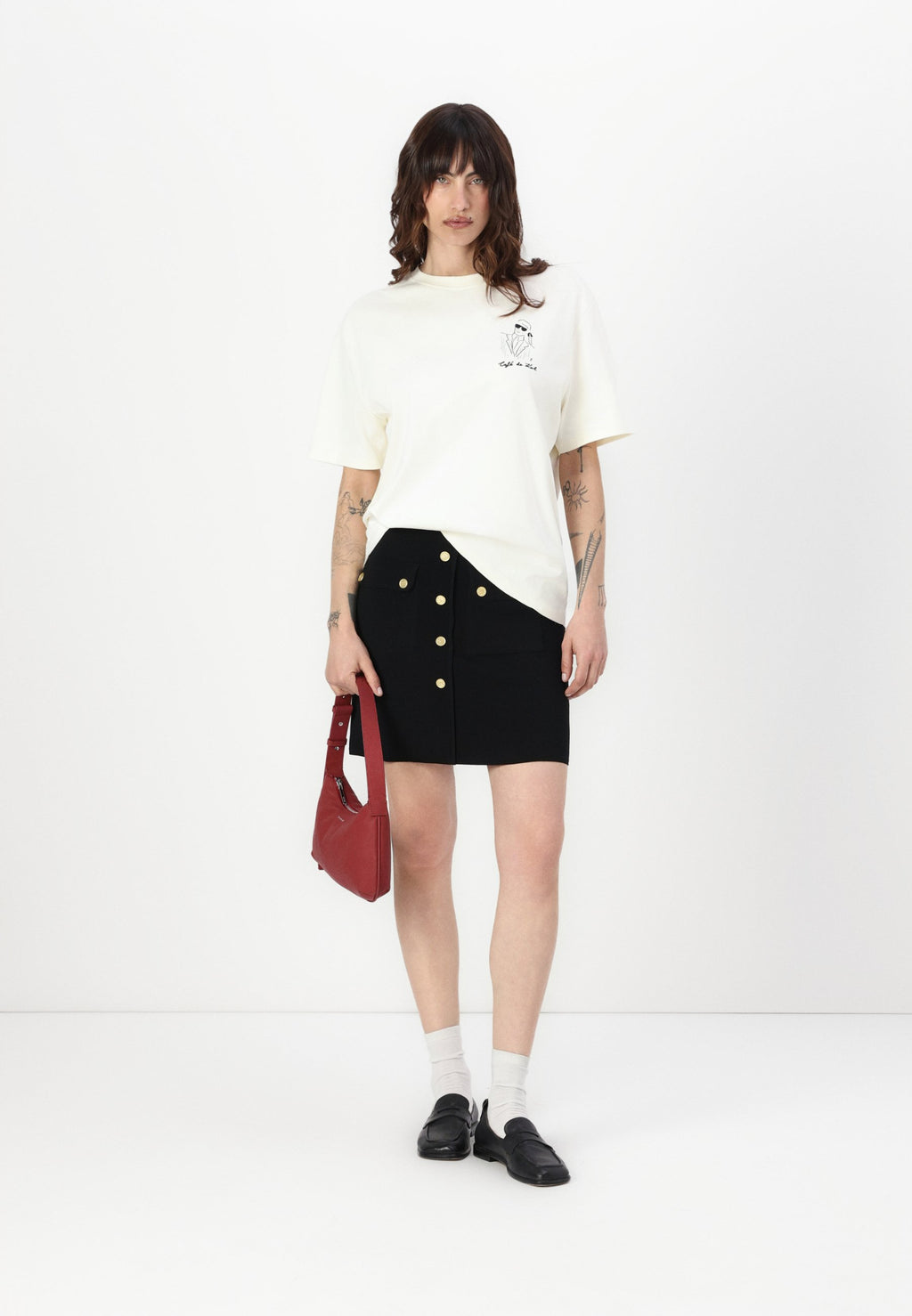 BUTTON SKIRT Media 2