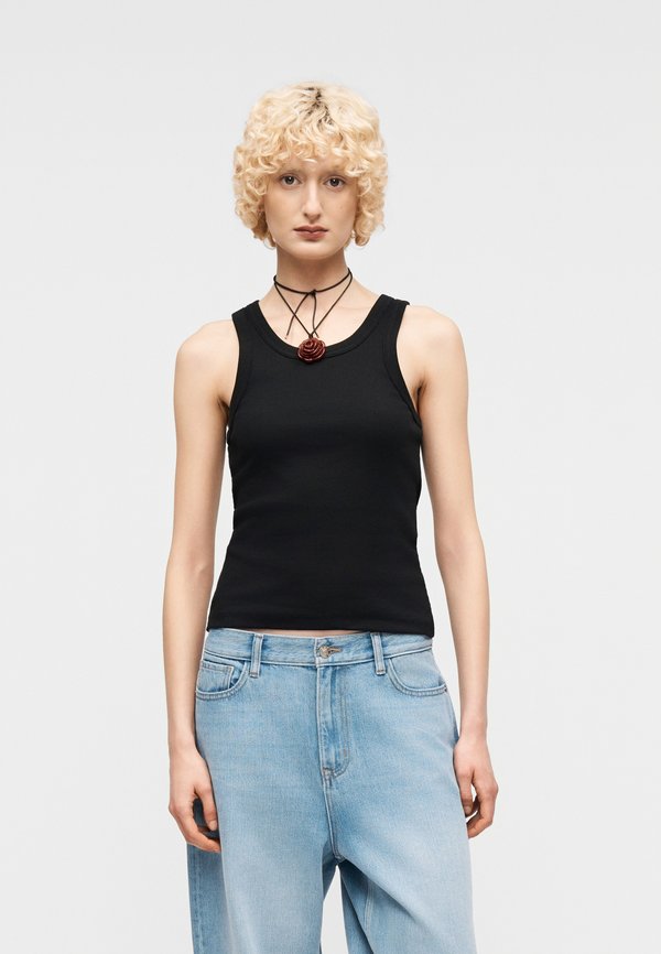 ONLY ONLVAL 2-WAY TANK TOP JRS NOOS - Top - black