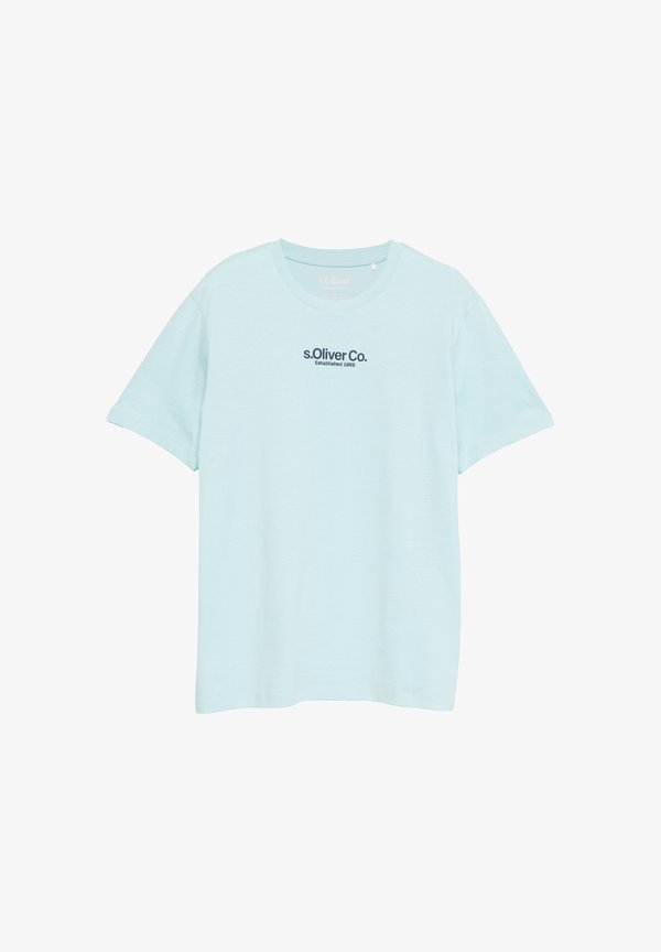 s.Oliver T-SHIRT - Print T-shirt - helles türkis