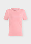 Tommy Hilfiger SLIM FIT - Print T-shirt - carnation pink