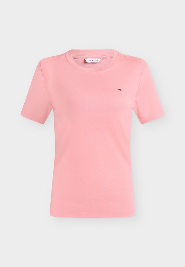 Tommy Hilfiger SLIM FIT - Print T-shirt - carnation pink