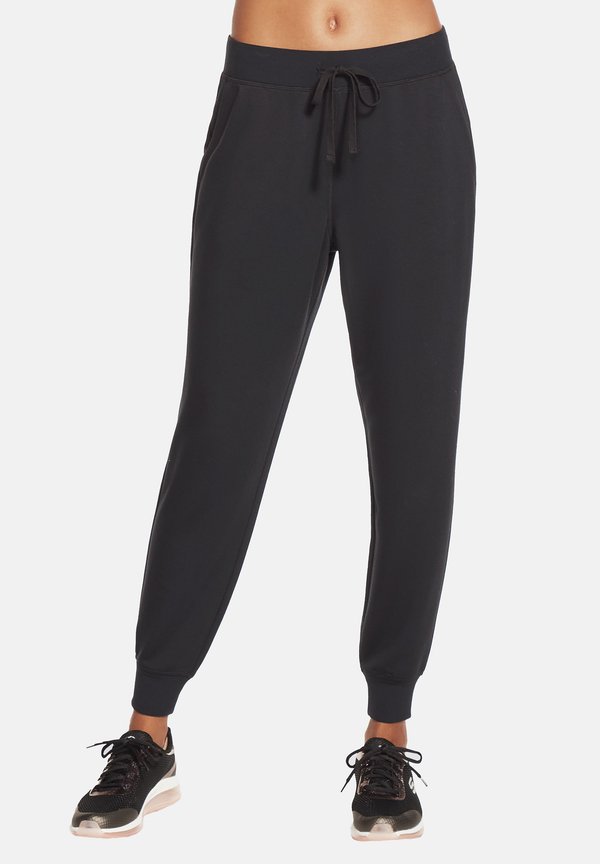 Skechers APPAREL RESTFUL JOGGER  - Tracksuit bottoms - blk black