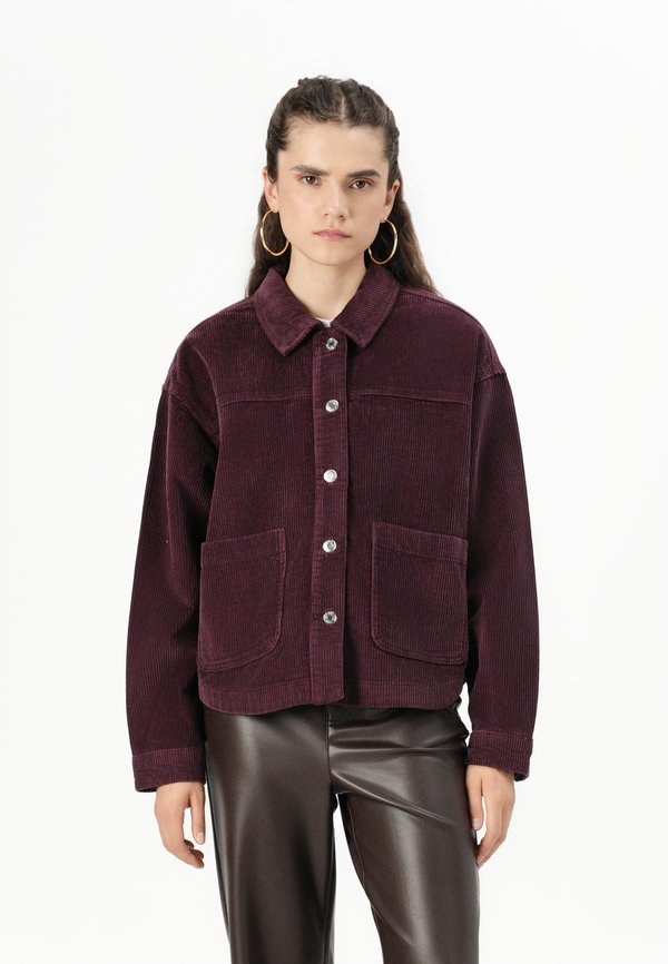 Vero Moda VMJAMIE Corduroy - Summer jacket - winetasting