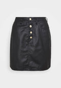 Missguided Tall  COATED BUTTON MINI SKIRT