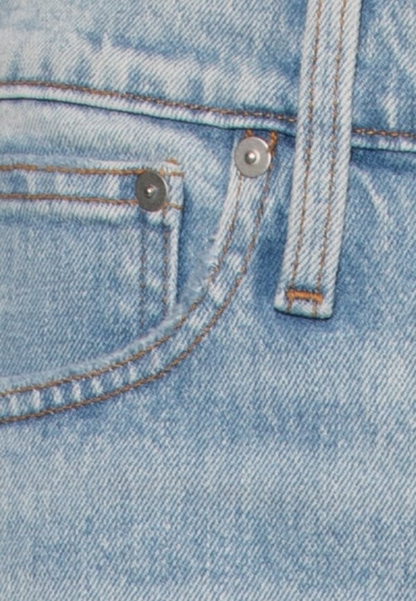 Madewell CROP RAW AND KNEE RIP IN INDIGO