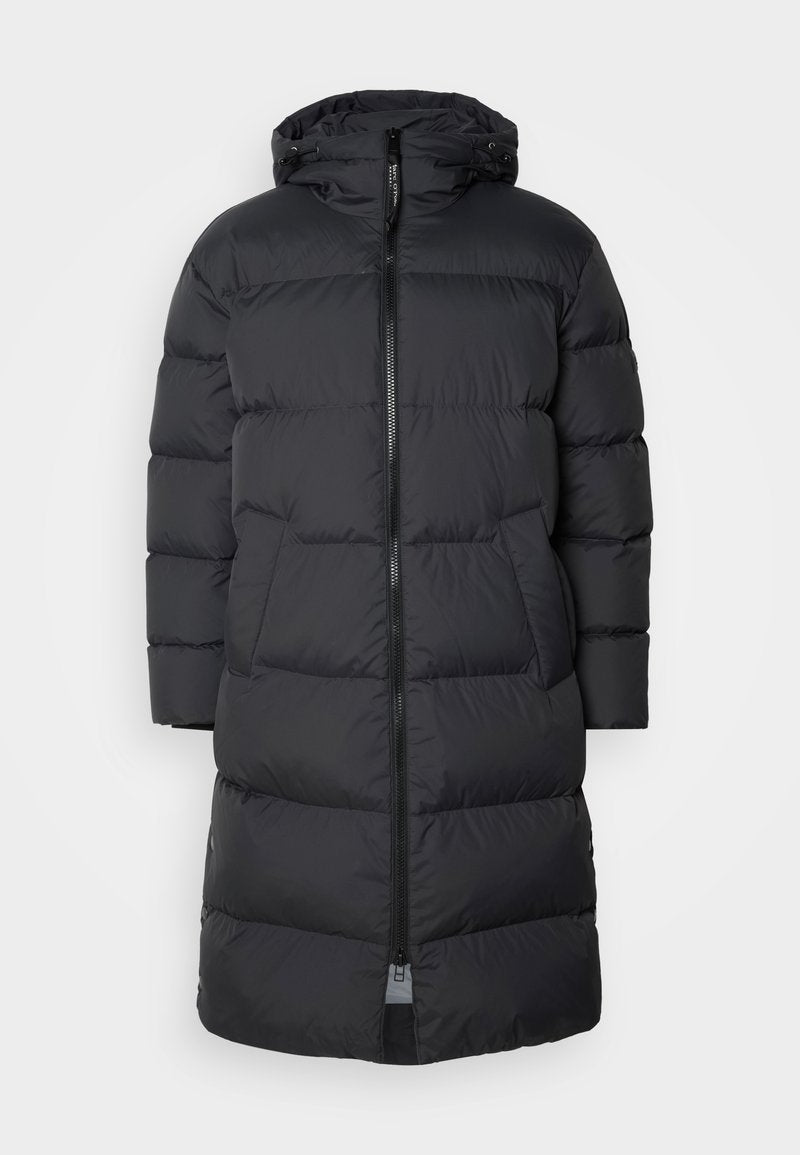 PUFFER LONG HOOD WELT POCKETS SIDE VENTS Media 1