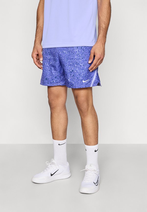 Nike Performance NIKECOURT VICTORY SHORT - Sports shorts - lapis/light thistle/white