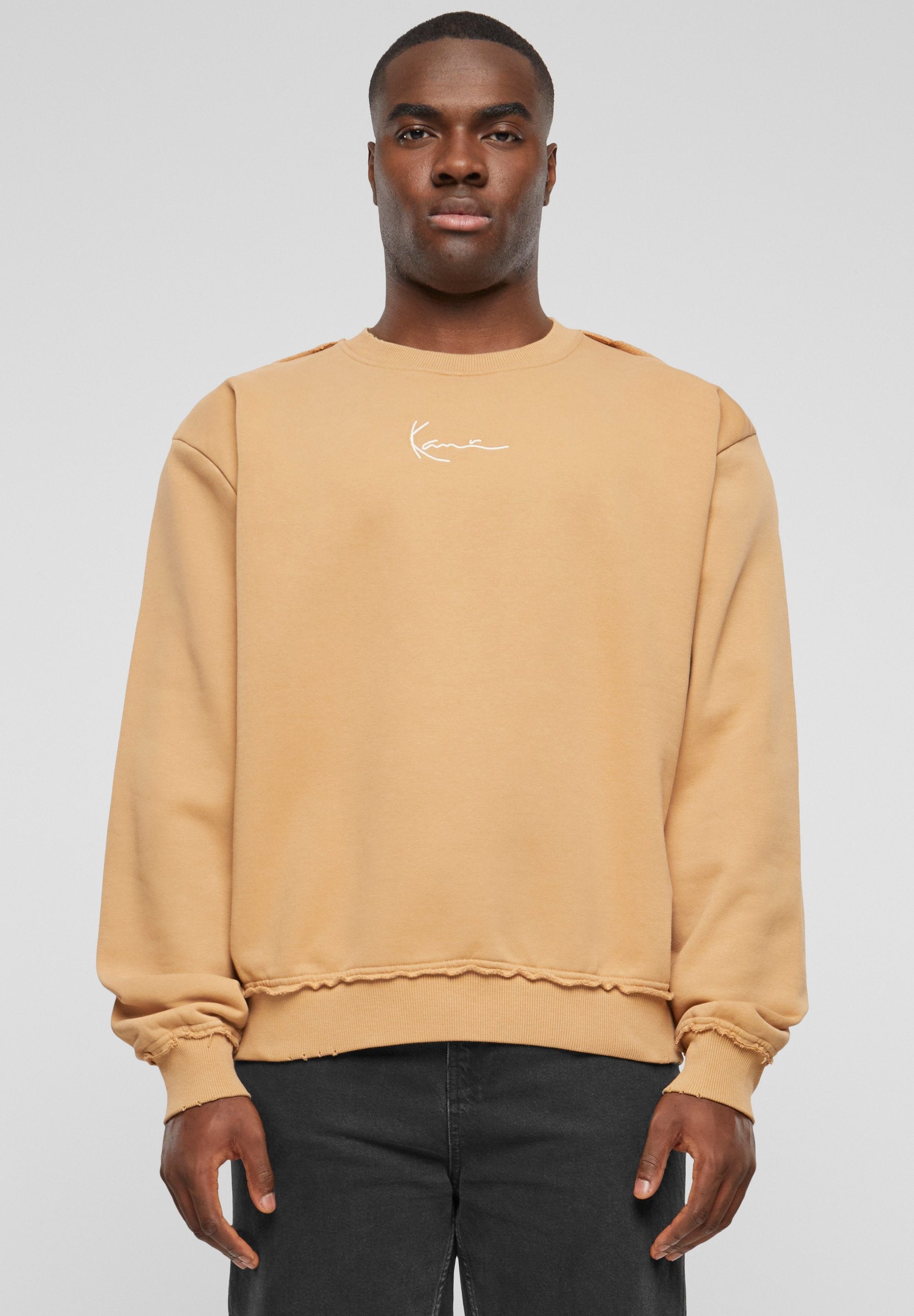 Karl Kani SMALL SIGNATURE DISTRESSED OS CREW