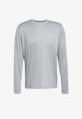 adidas Performance RUN - Long sleeved top - medium grey heather