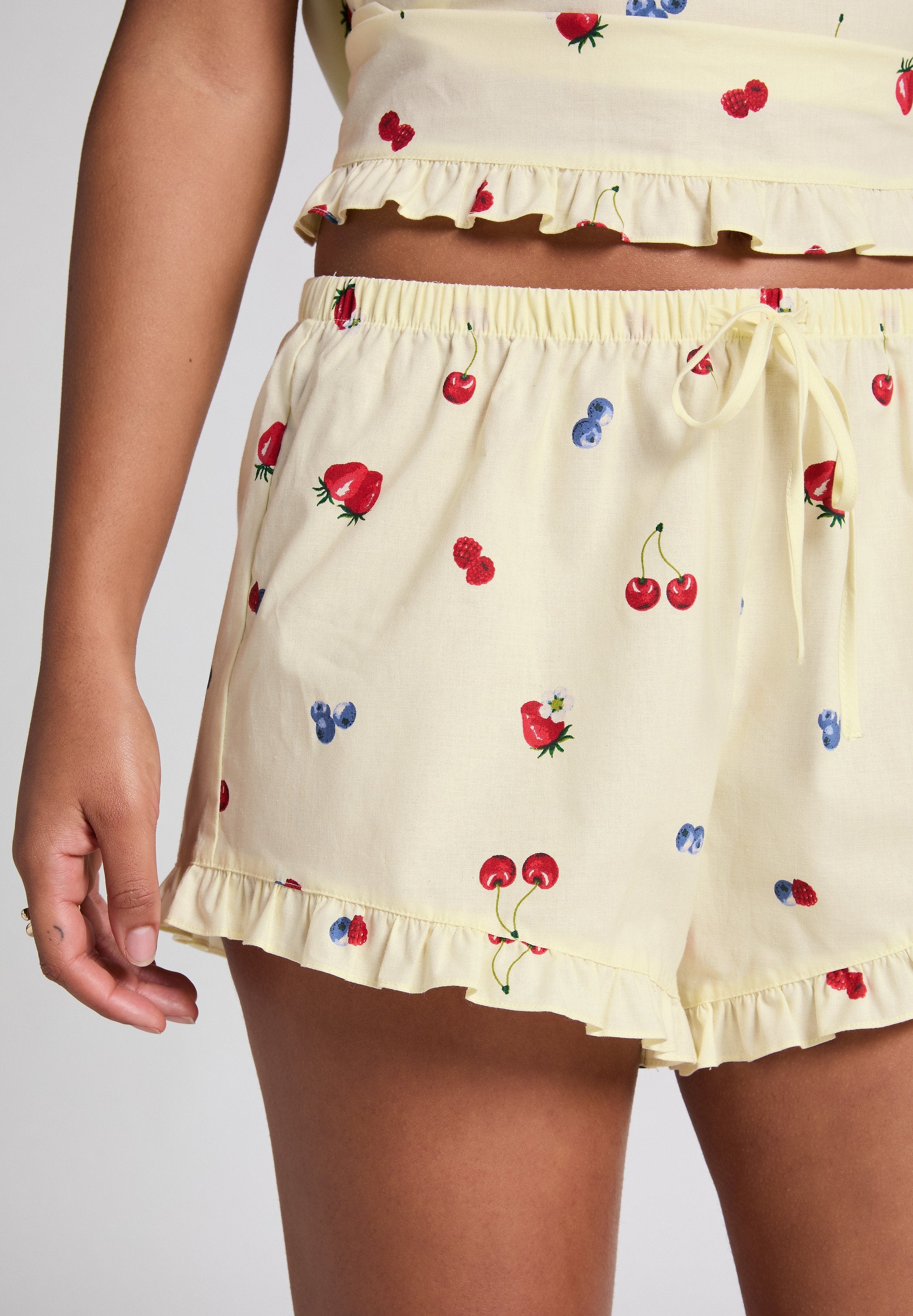 Hunkemöller SHORT RUFFLE FRUIT