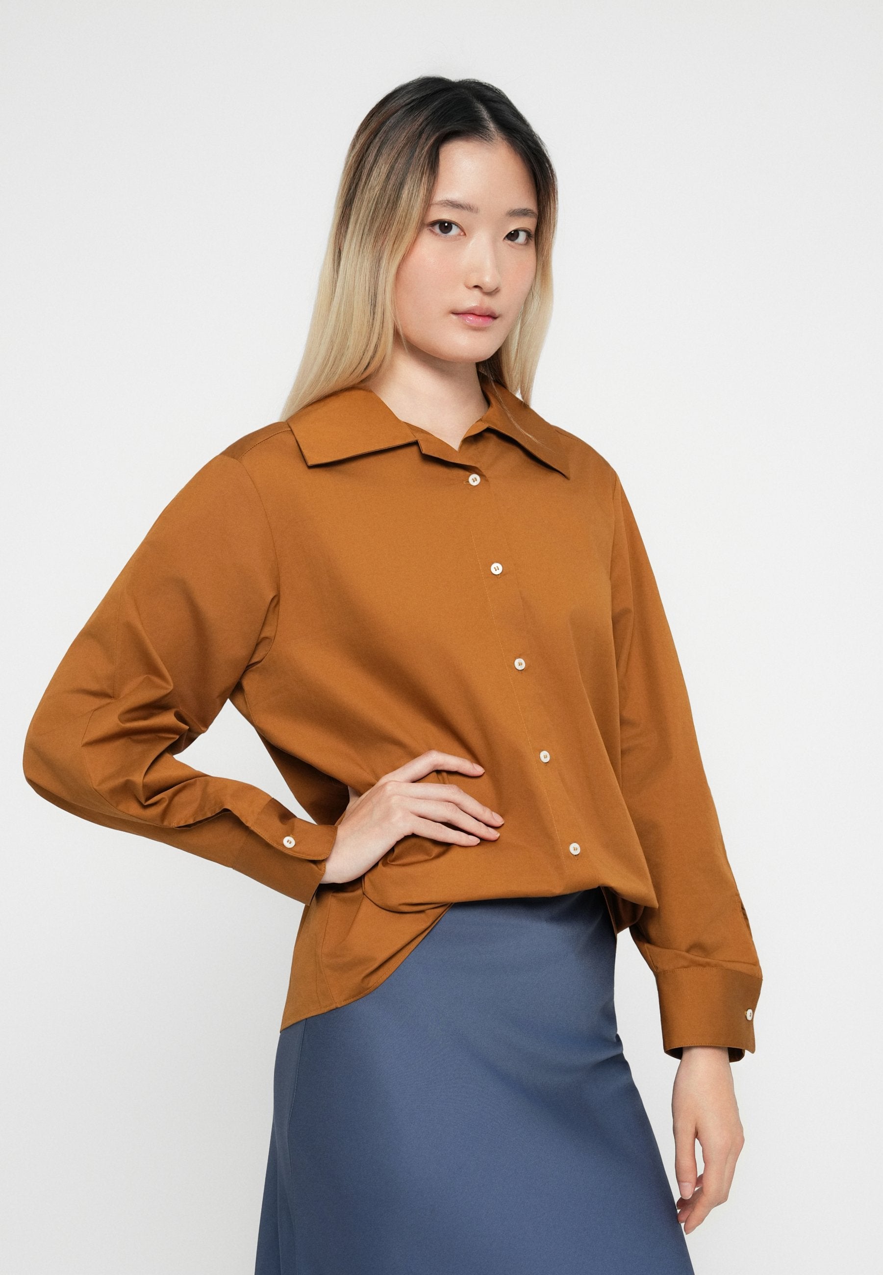 Selected Long-sleeved cotton