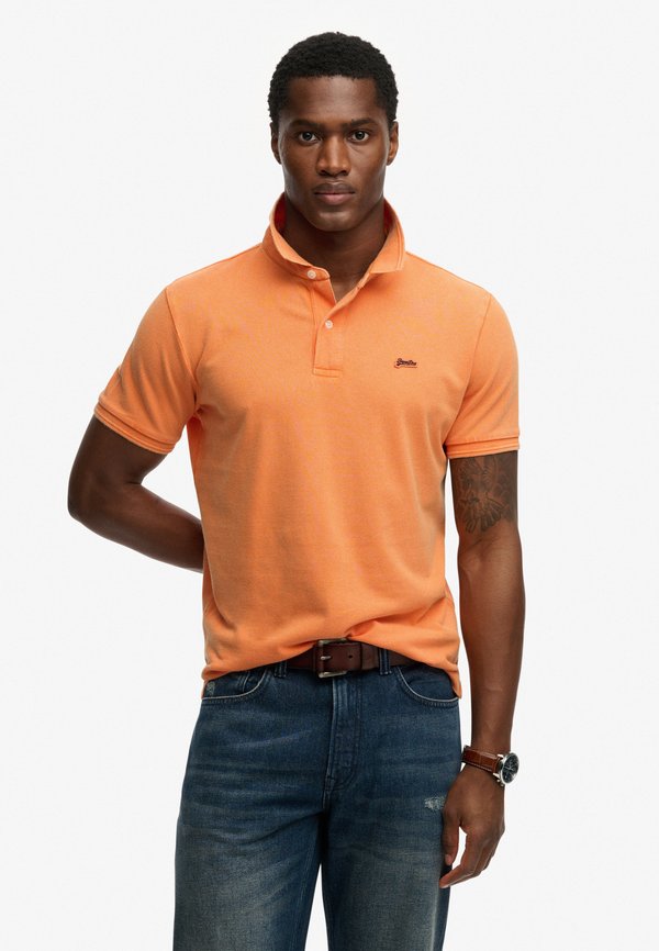 Superdry & Co Polo shirt - autumn blossom orange