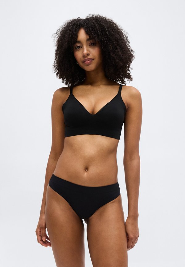 Puma WOMEN SPORT STRING 2 PACK - Thong - black