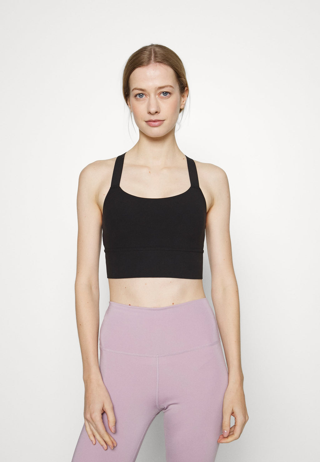 Athleta WARRIOR LONGLINE BRA A-C