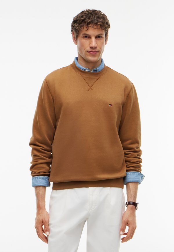 Tommy Hilfiger SEASONAL CREWNECK - Sweatshirt - timeless tawny