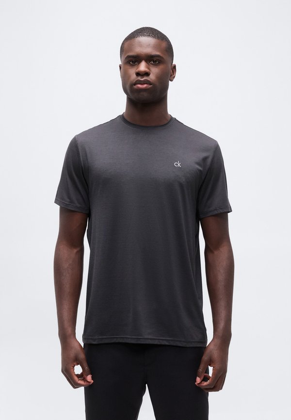 Calvin Klein Golf CRUISE - Print T-shirt - midnight black