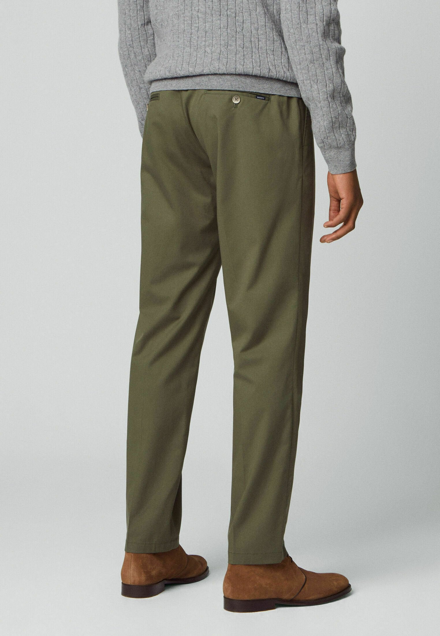 Hackett London PLEAT FRONT DRAWCORD