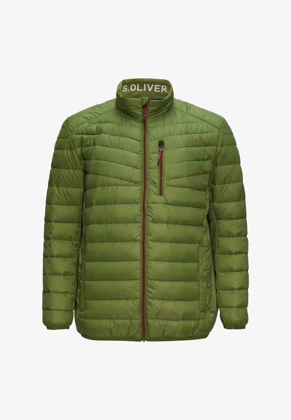 s.Oliver WASSERABWEISENDE STEPP - Winter jacket - olivgrün