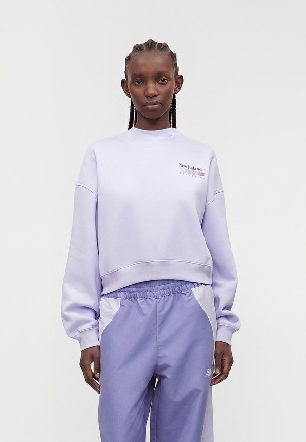New Balance CREW - Sweatshirt - smoked violet