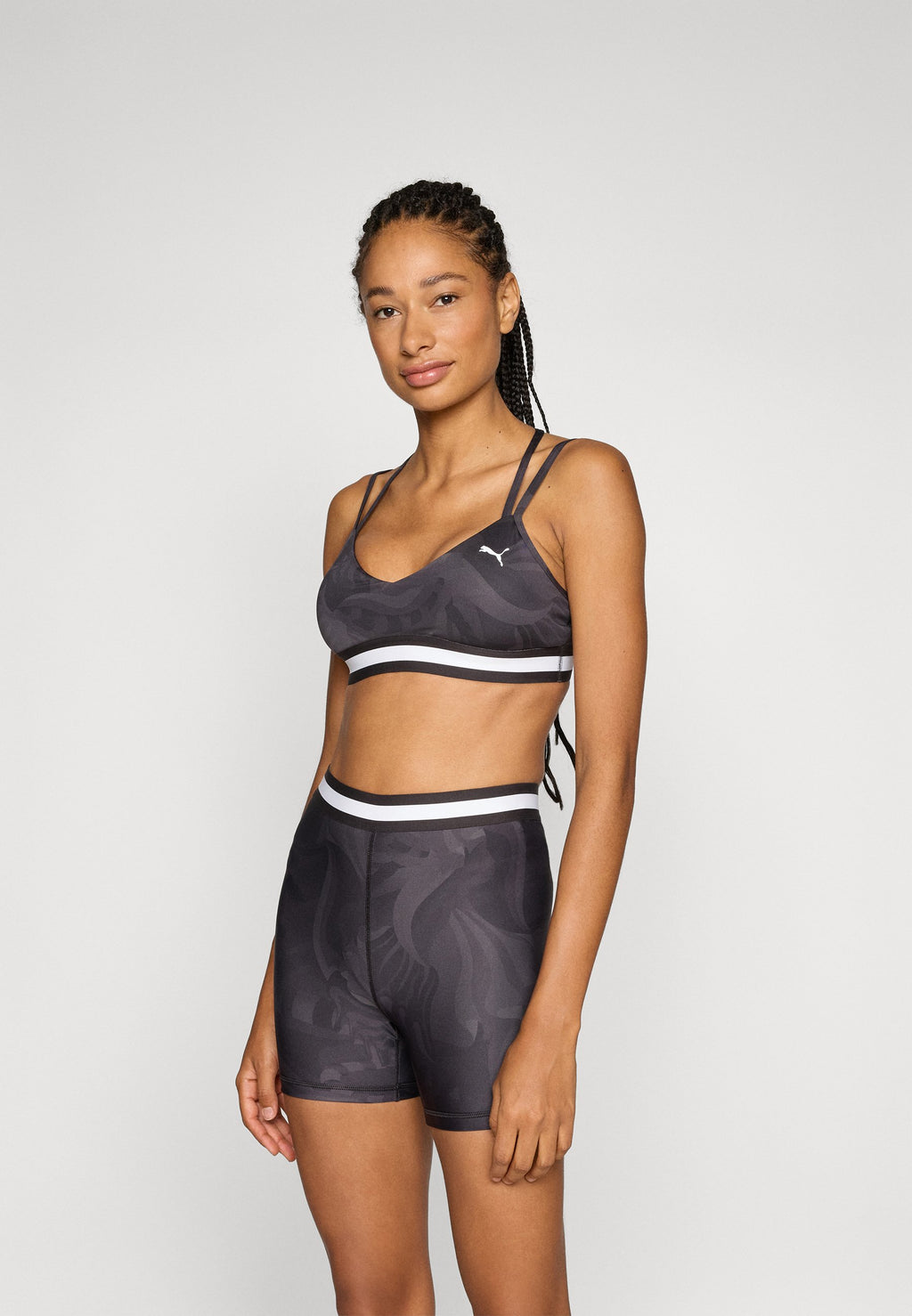 Puma FLORAL RIBBON STRAPPY BRA LOW