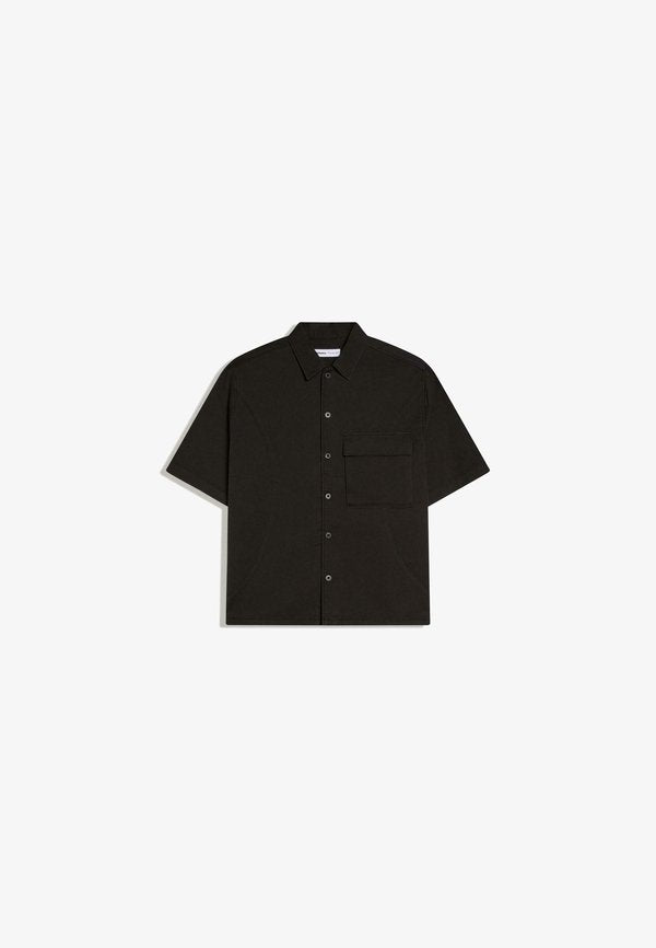 Bershka BOXY - SHIRT - Shirt - black