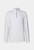 Calvin Klein Golf NEWPORT HALF ZIP - Long sleeved top - white