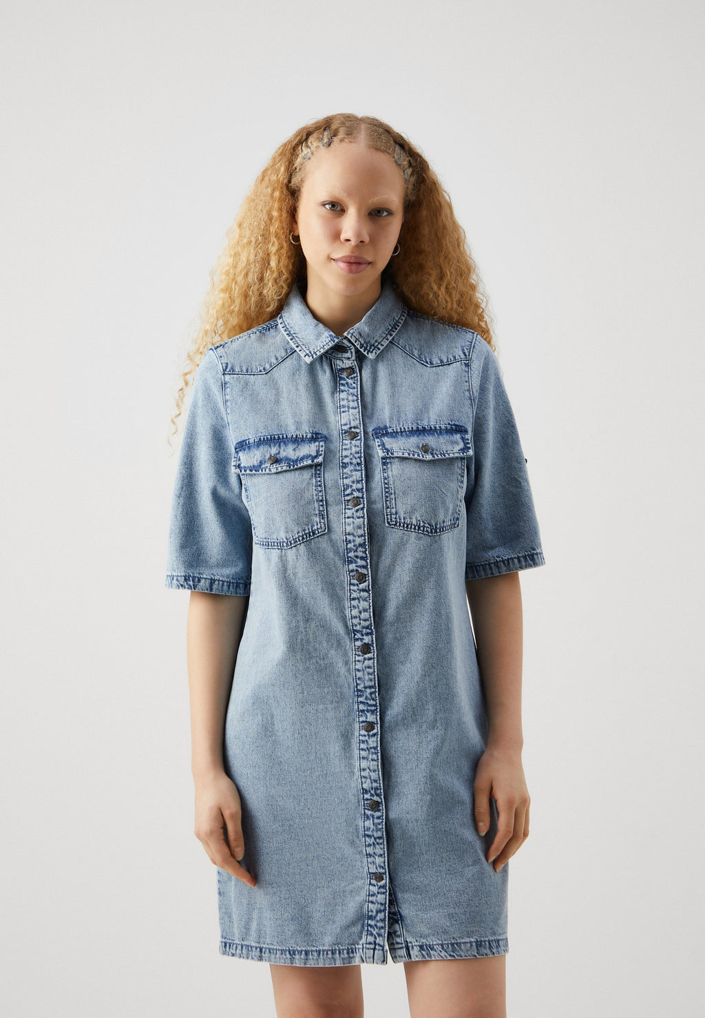 Noisy May Denim Short sleeved