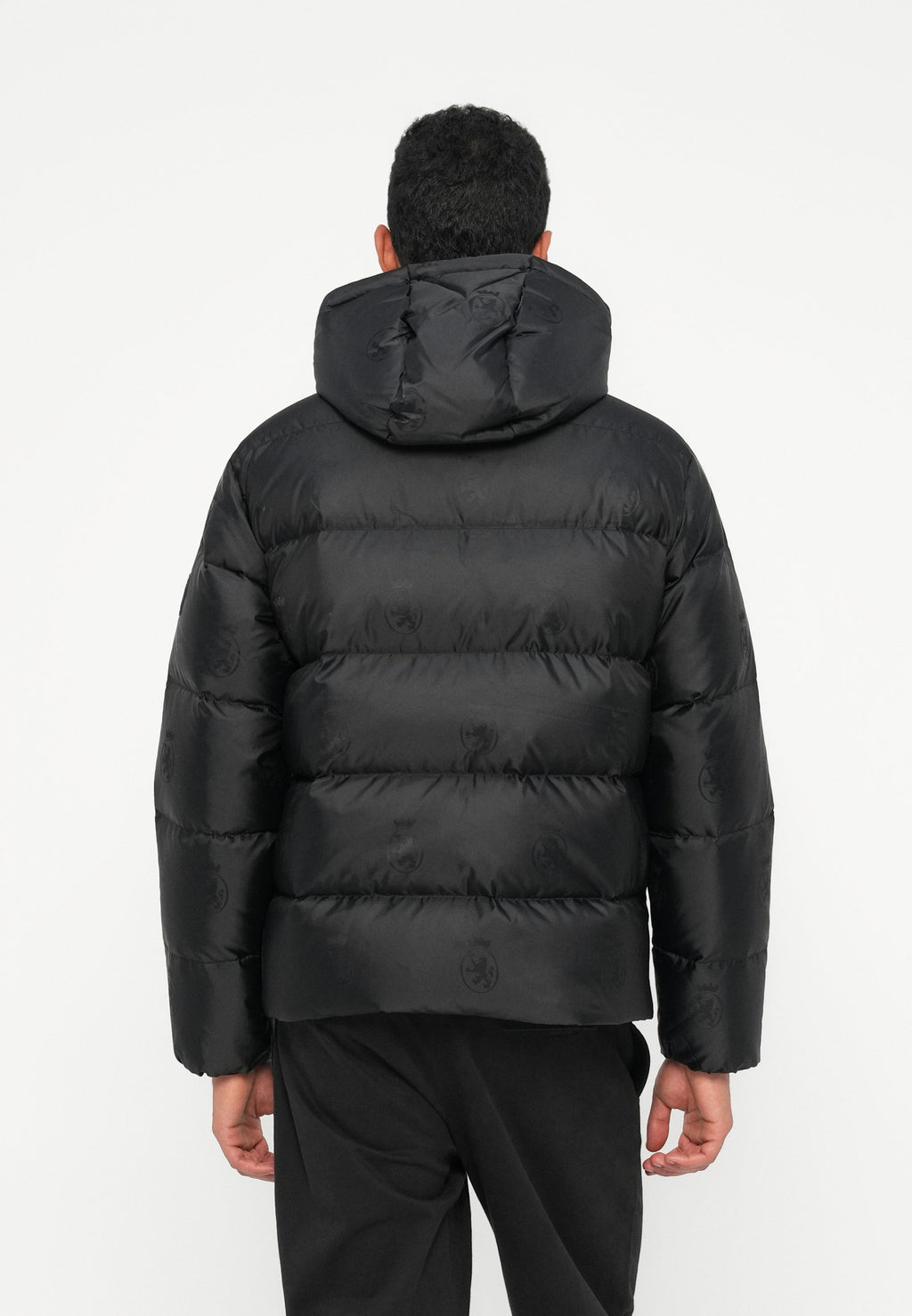 TH CREST PRINT DOWN PUFFER JACKET Media 4