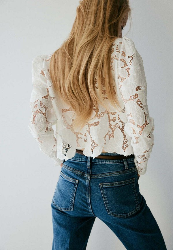 Mango ADULT - Blouse - off-white