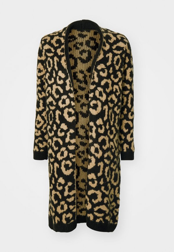 ONLY ONLJADE - Cardigan - black/toasted coconut