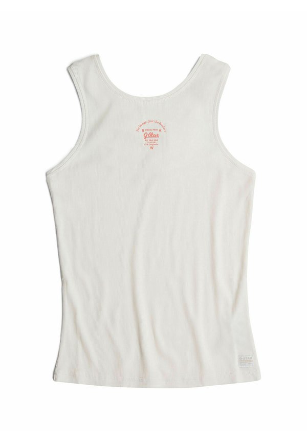G-STAR RACERBACK RIBBED SLIM TANK