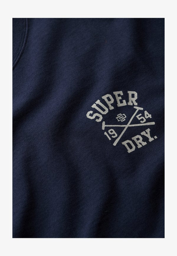Superdry & Co SUPERDRY ATHLETIC CLUB T-SHIRT.. - Print T-shirt - nautical navy