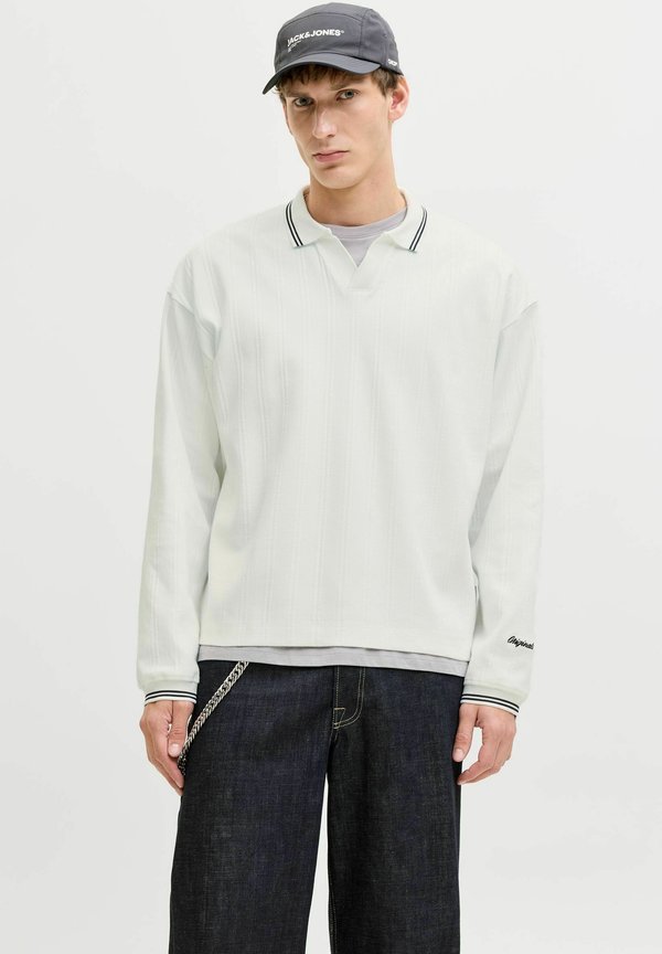 Jack & Jones Sweats Sweats - Polo shirt - cloud dancer
