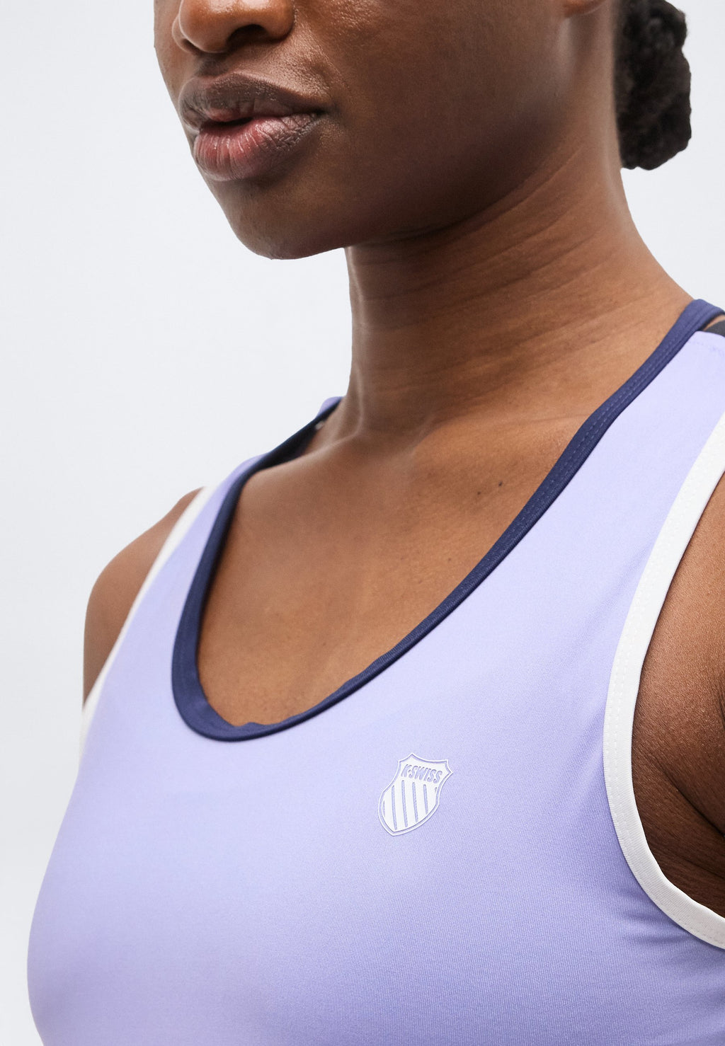K-SWISS HYPERCOURT PRINT SINGLET