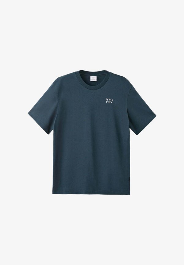 Mango ADULT - Print T-shirt - dark blue