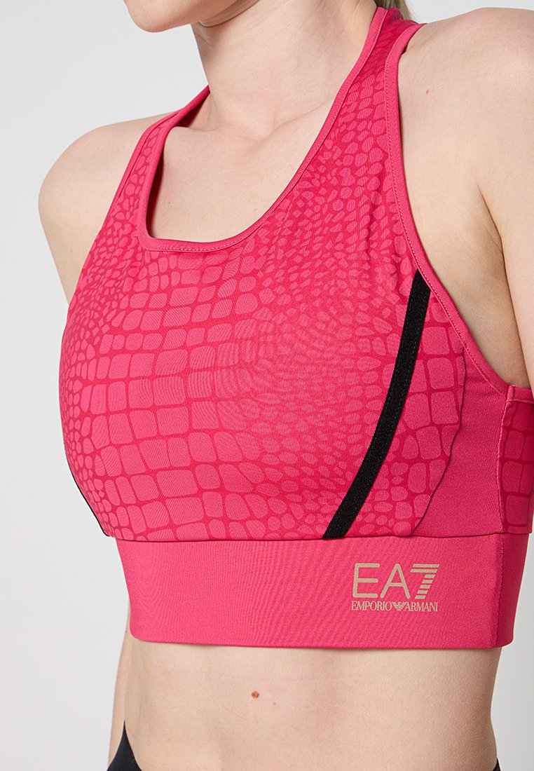 EA7 Emporio Armani Sport-BH mit mittlerer Stützkraft Media 3