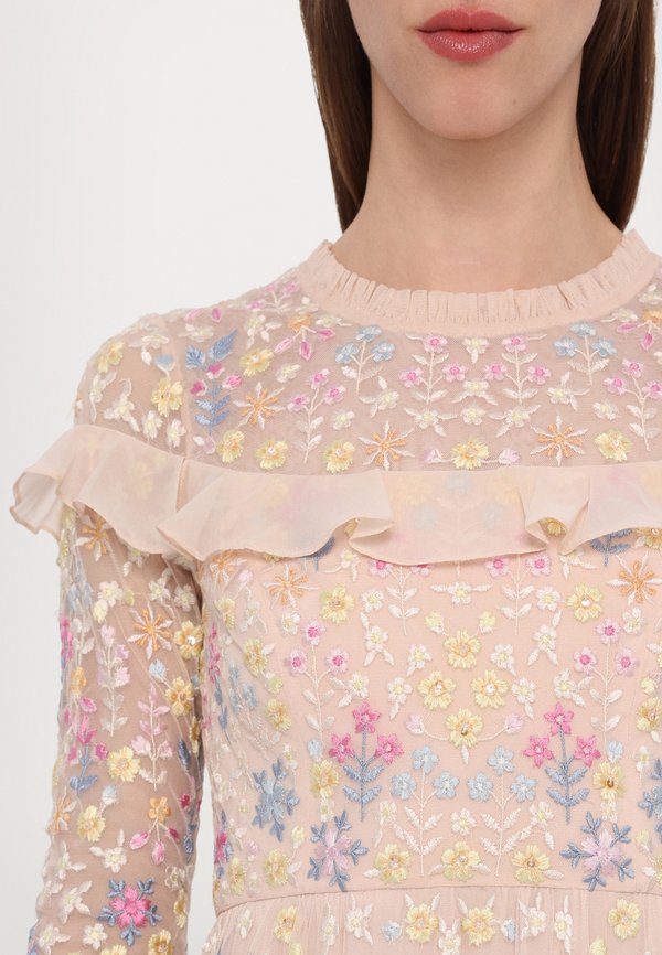Needle & Thread FLOWERBED EMBROIDERY ANKLE GOWN