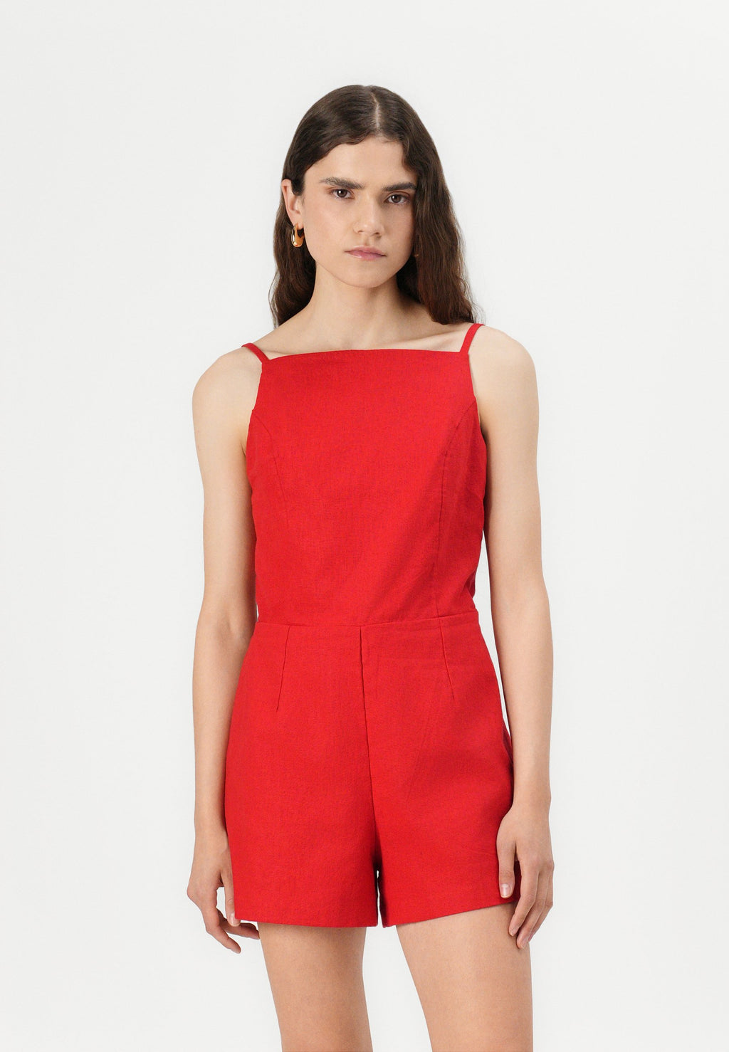 Abercrombie & Fitch APRON NECK ROMPER