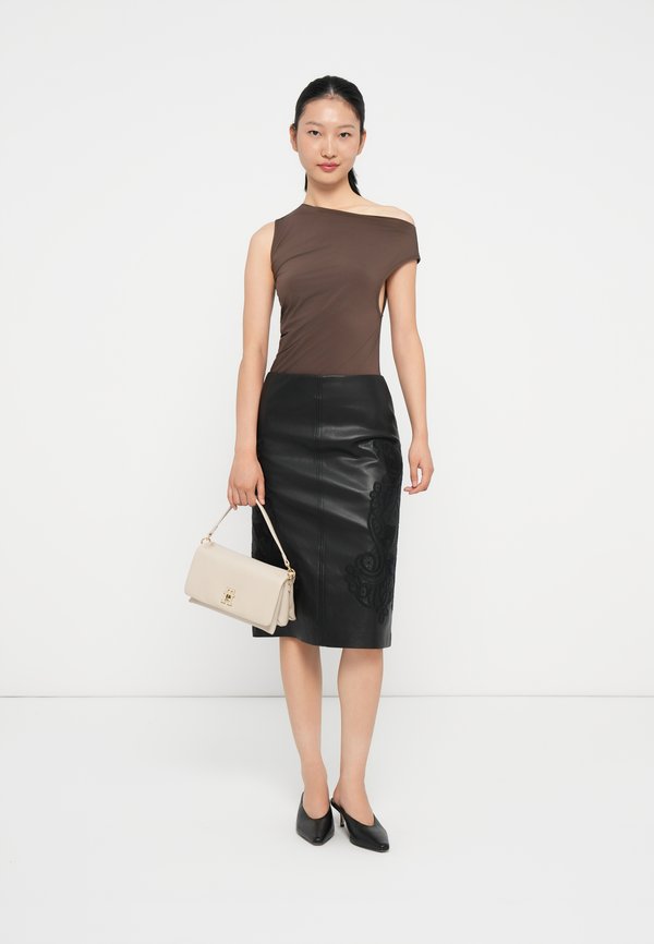 TWINSET COATED SKIRT